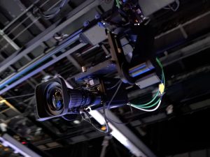 Robotic monorail ceiling trolley